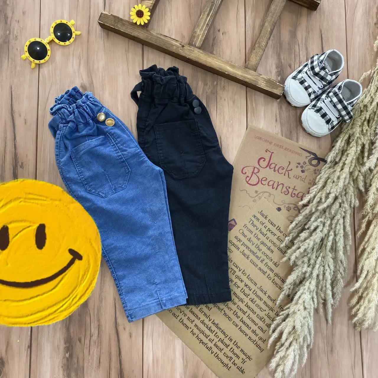 شلوار مام فیت
