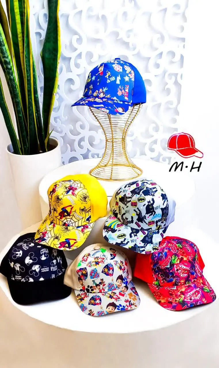 کلاه چاپی پسرانه شارژ کردیم واستون 😍😍
