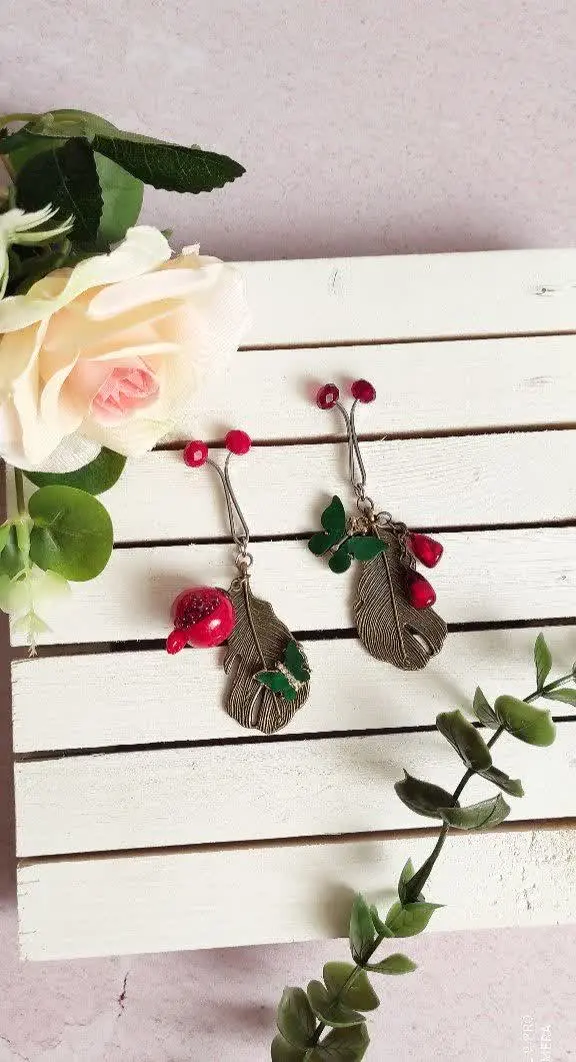 ⚜گیره روسری انار یلدایی⚜
