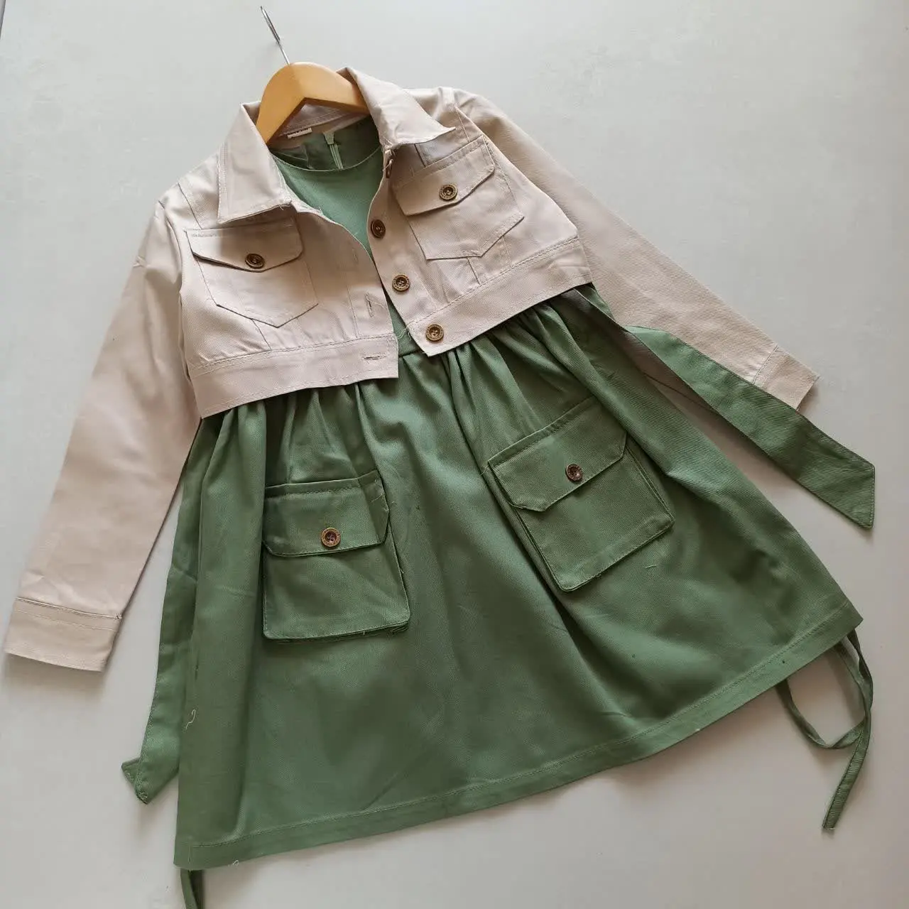 ست سارافون و کت 
