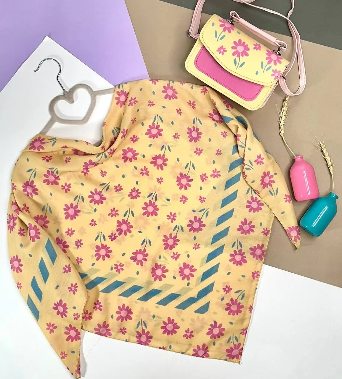 روسری و کیف دخترونه👩‍👧‍👧