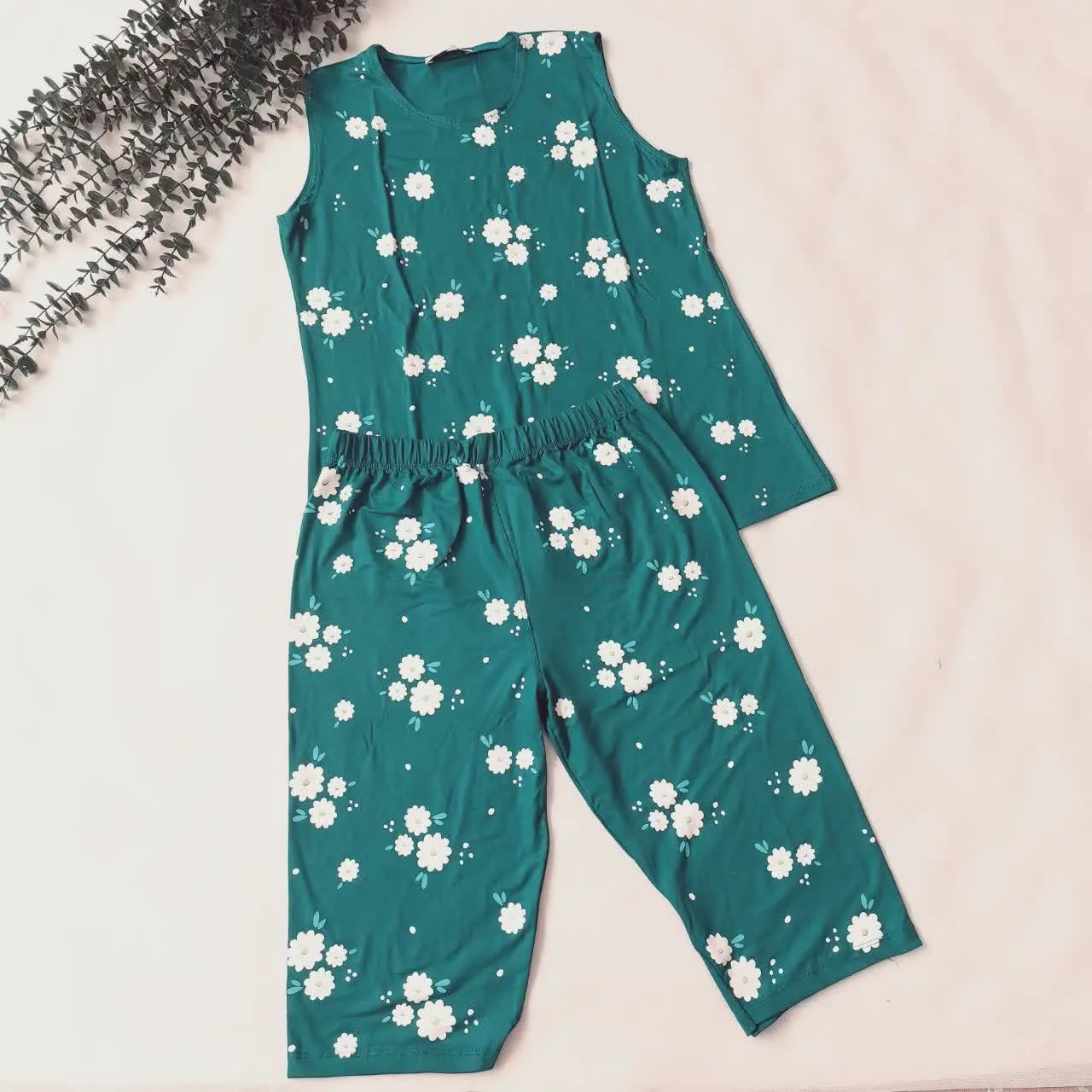 تاپ شلوارک بابونه 😍