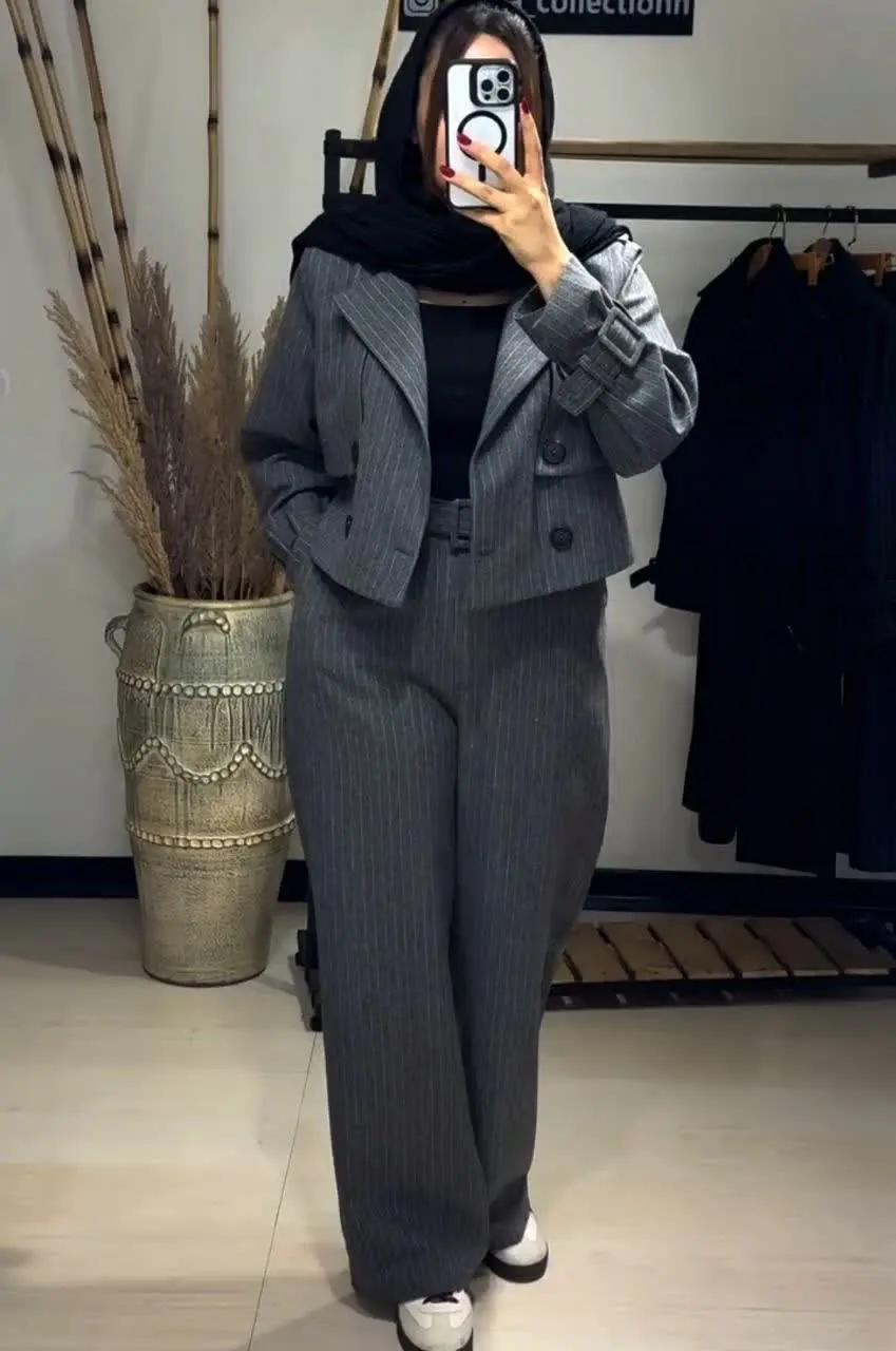 🦋نام محصول: کت شلوار مینوسا 🍬
