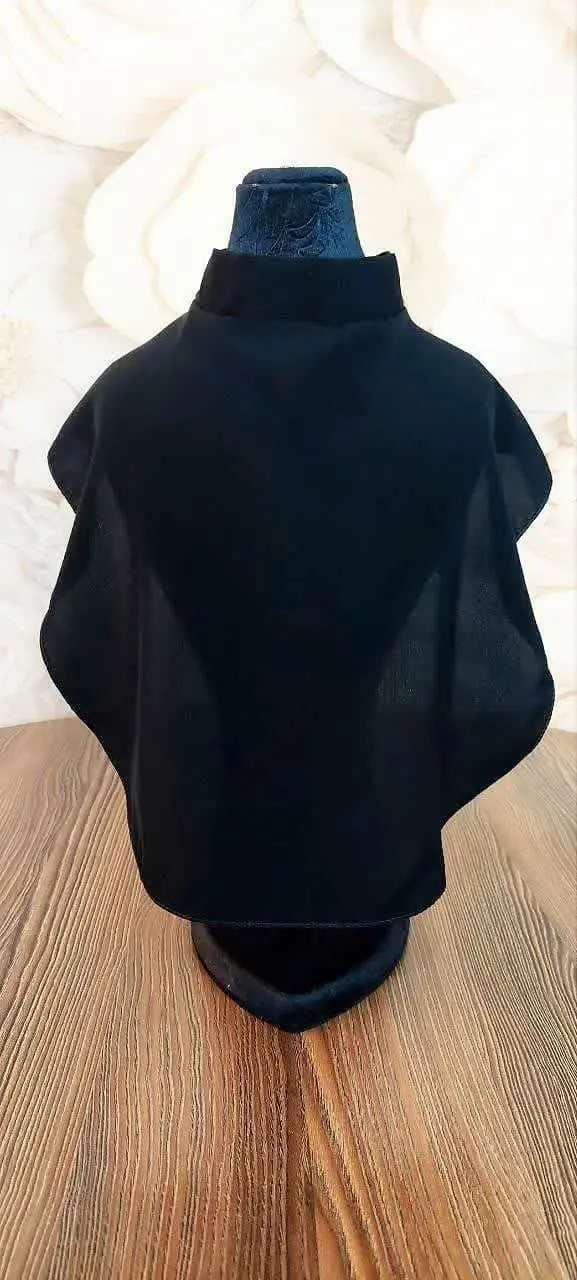 ✅ یقه حجاب ساده
