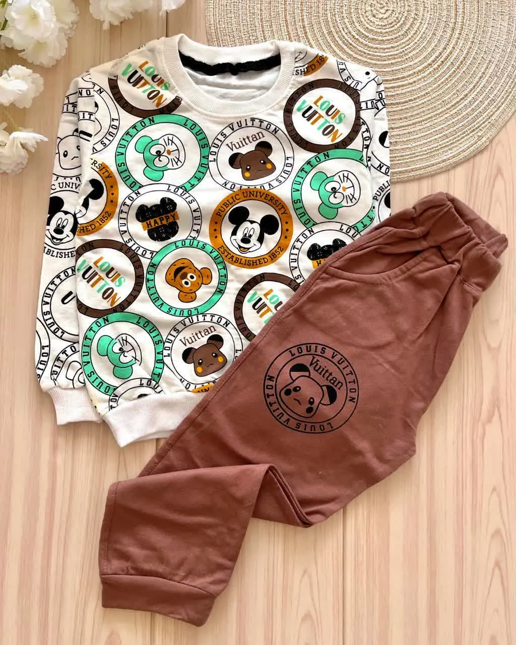 بلوز شلوار دایره حیوانات 🐾
