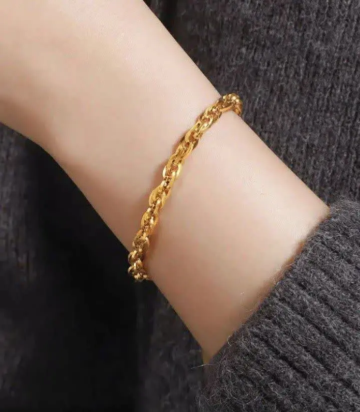 💍دستبند طرح بافت بسیار جذاب 🤩
