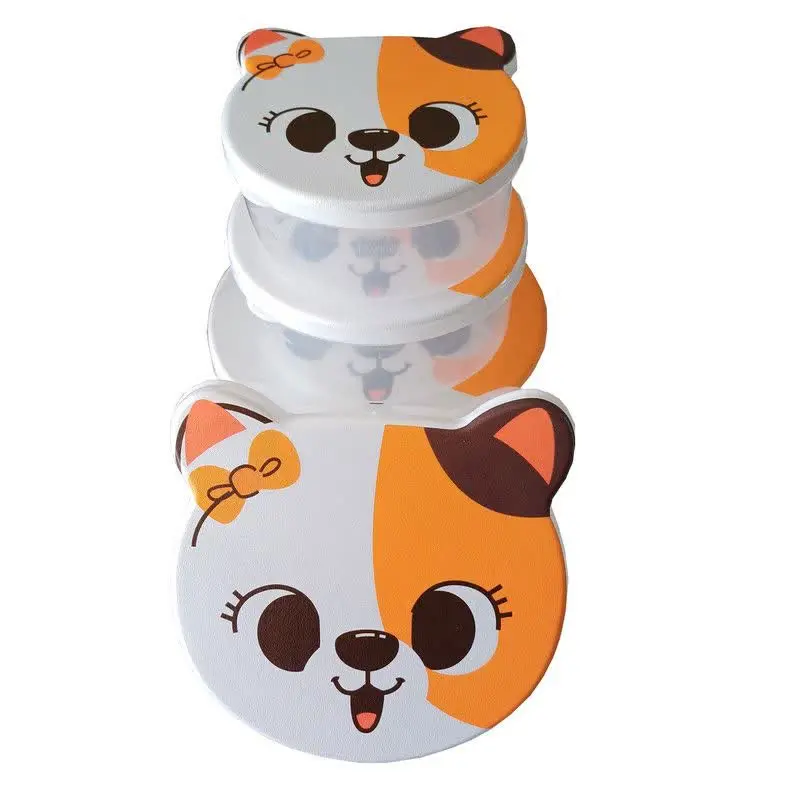 ظرف ۴تکه حیوانات 
