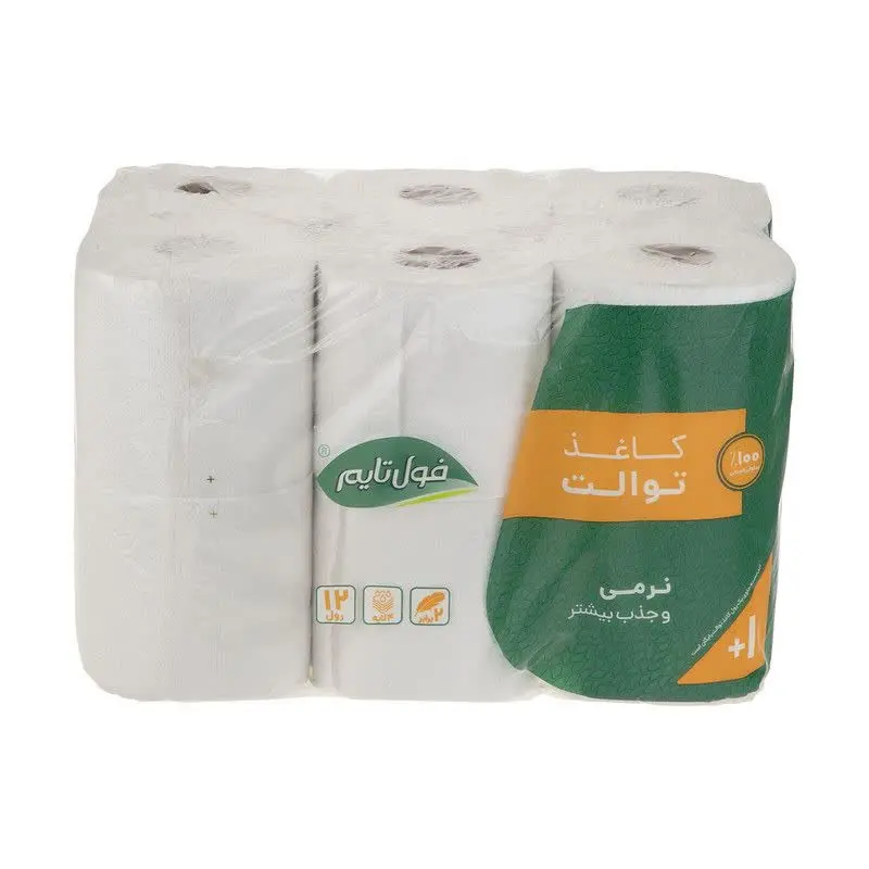 دستمال ۱۲ قلو فول تایم رولی
