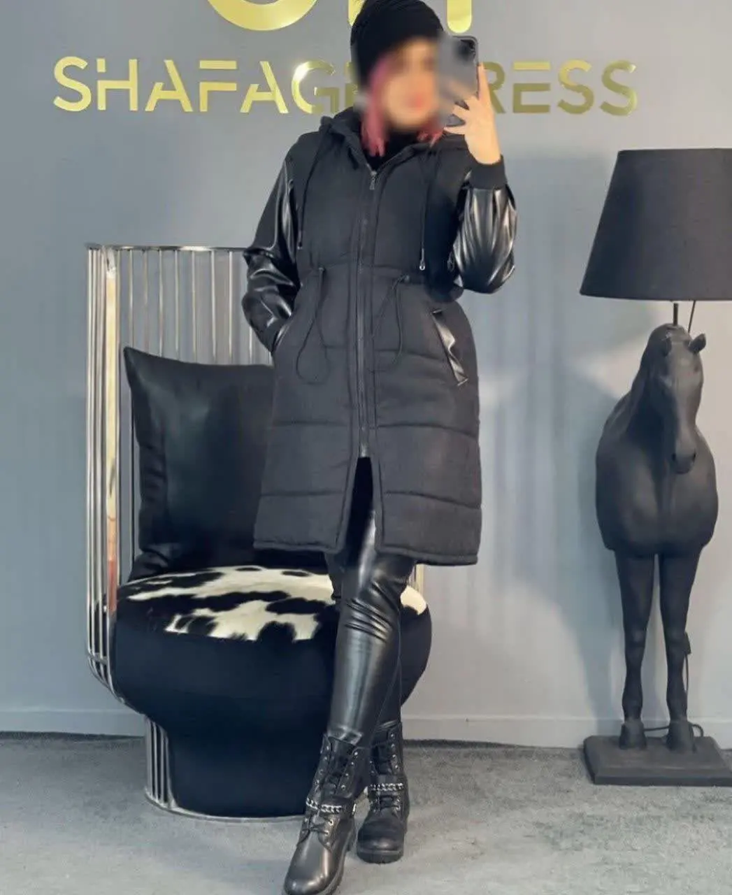 ❤️نام: کاپشن لاکچری قواره دار جیلاردینو ۱۶
