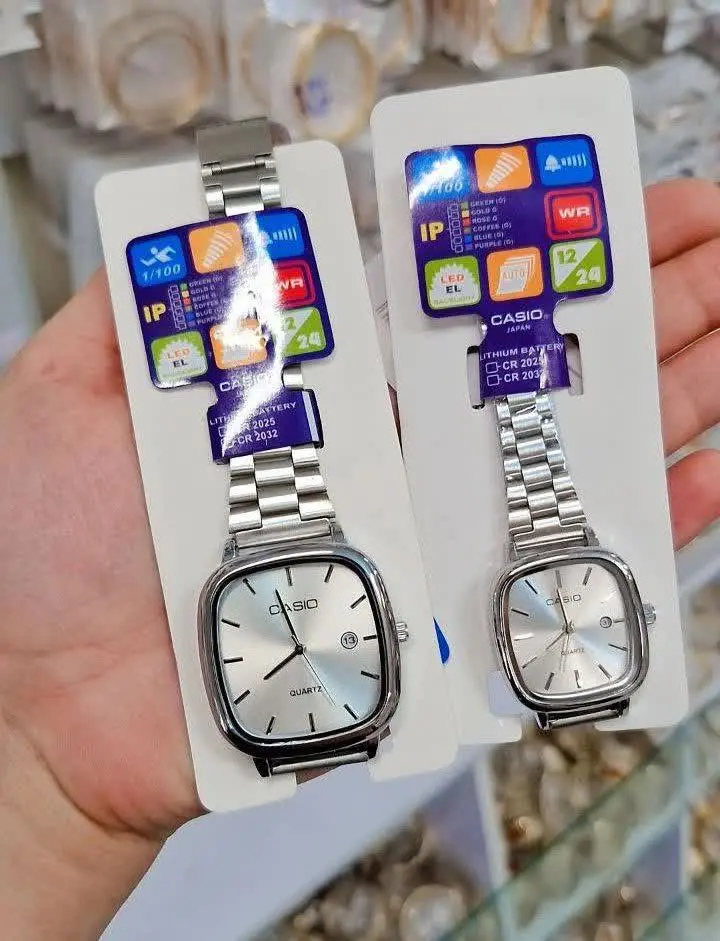 ساعت مردانه زنانه کاسیو بند...