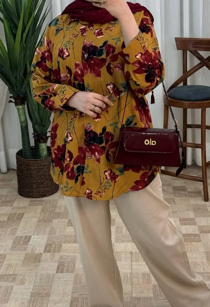 ✨نام: شومیز کاملس گلدار
