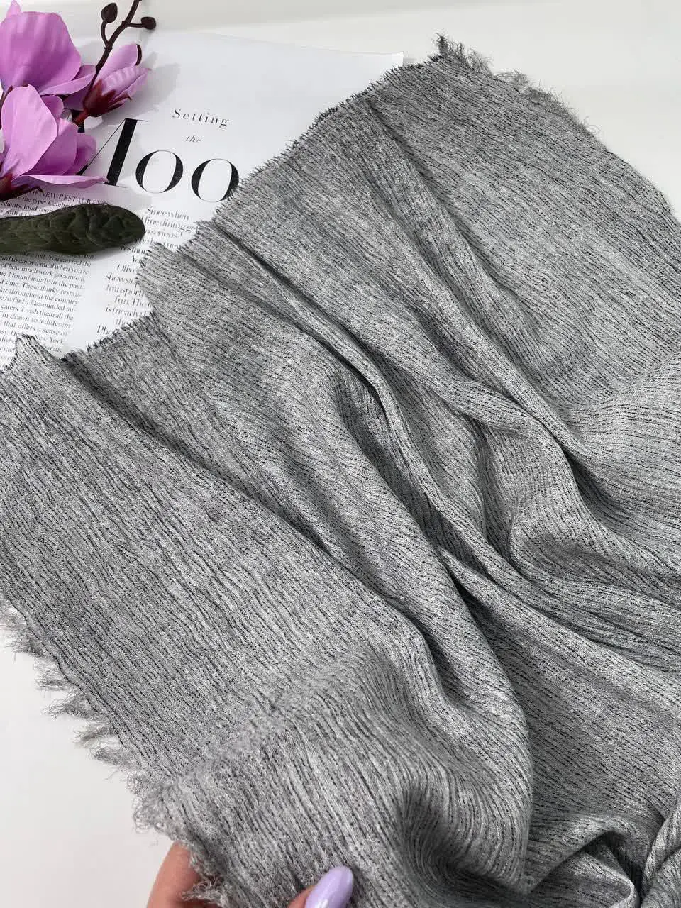 شال پاییزه کنف کبریتی 😍