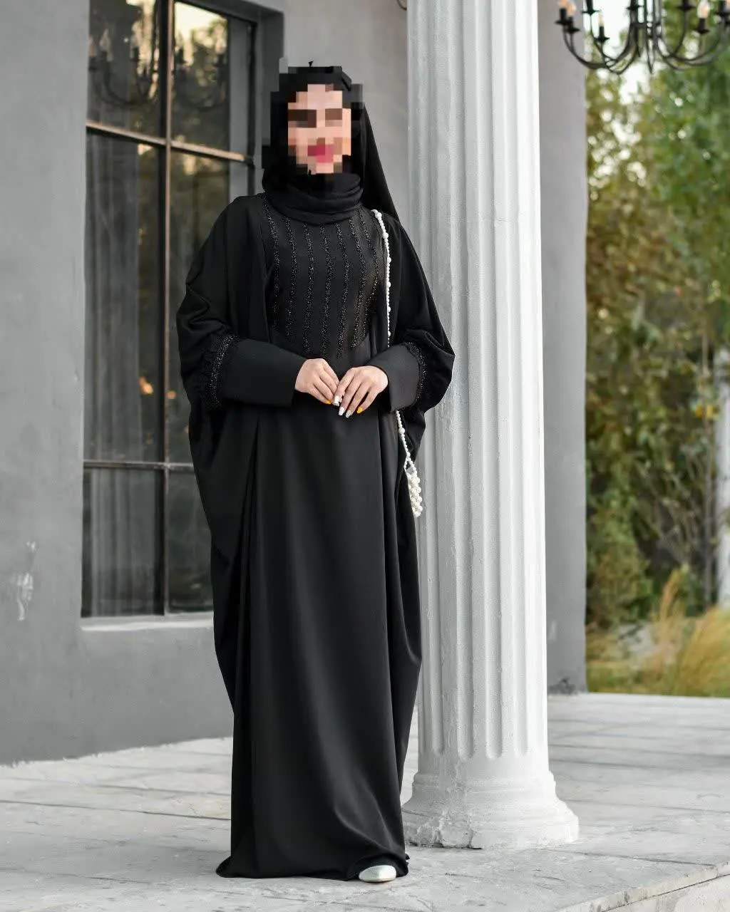 🌱 مانتو عبایی 
