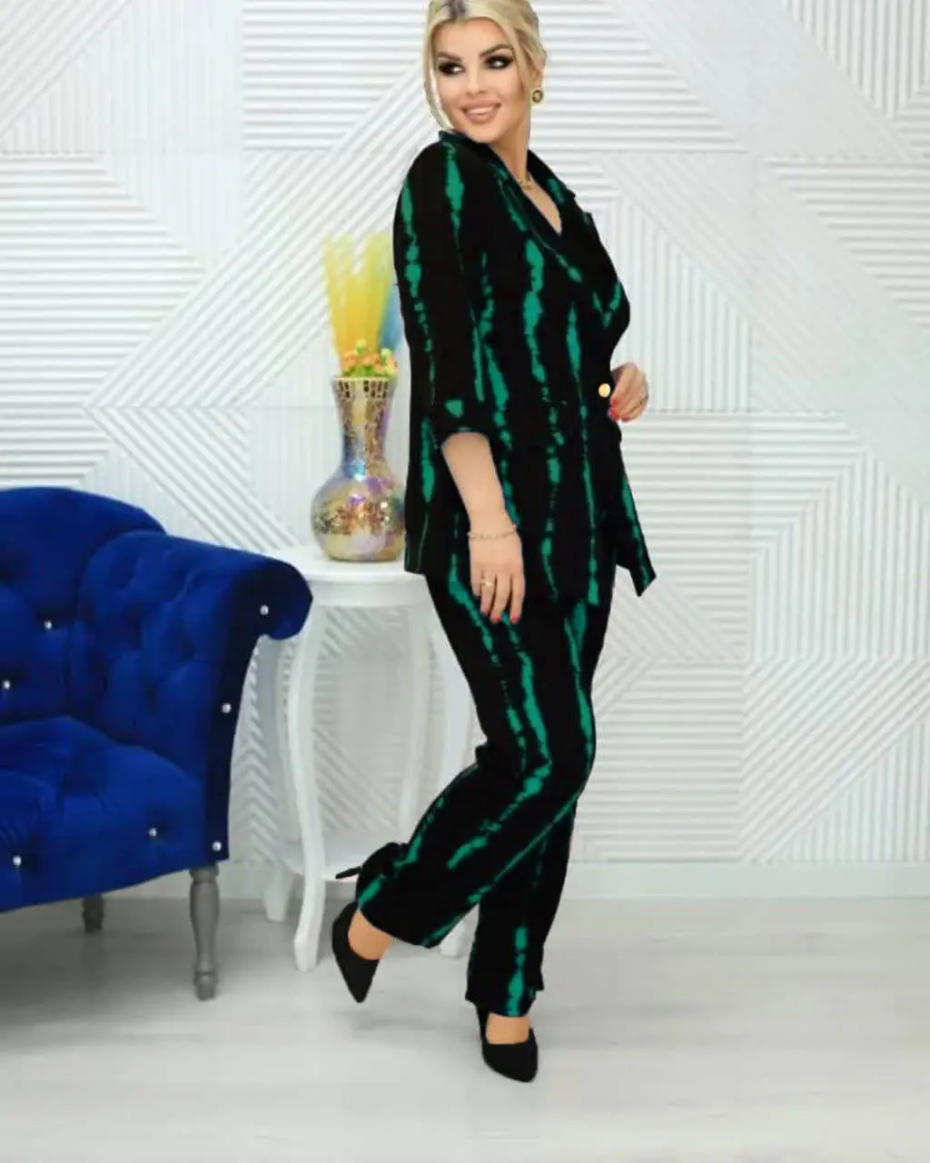 ست کت شلوار مجلسی سایزبزرگ