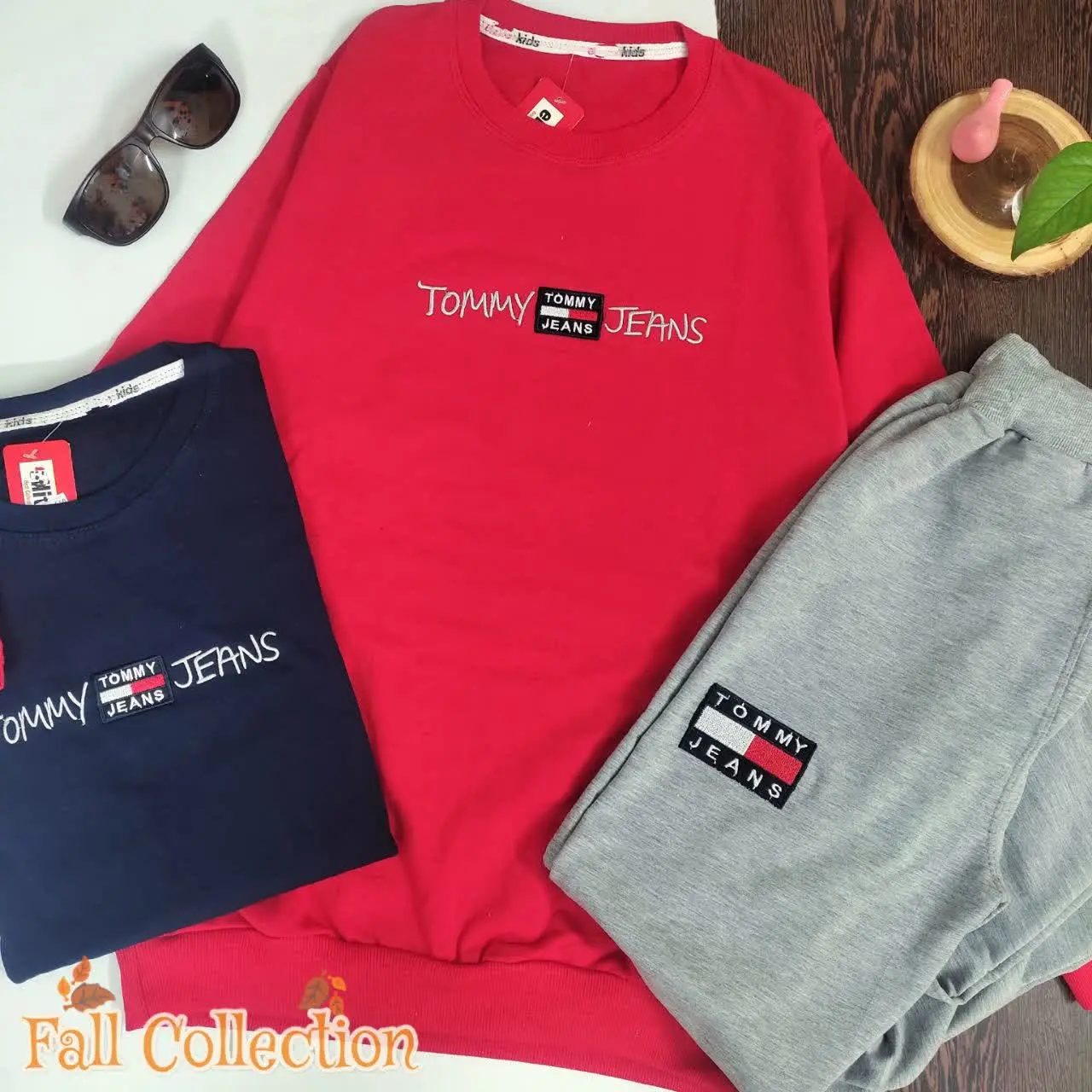 بلوزشلوار Tommy گلدوزی 
