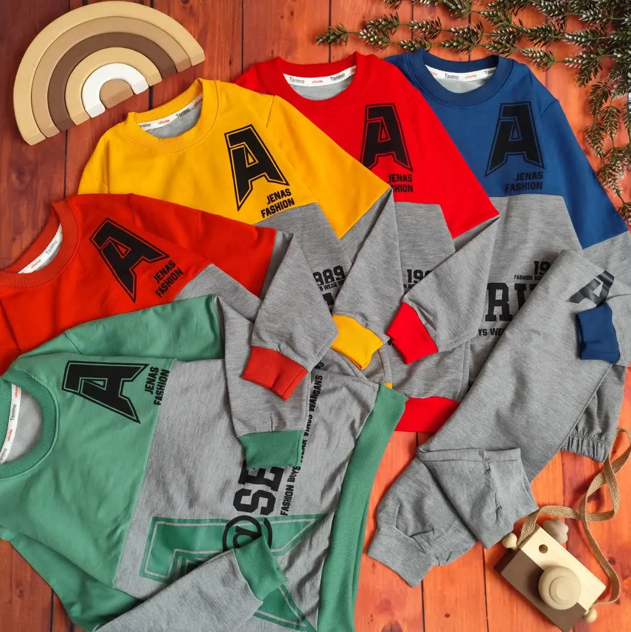 😍ست بلوز و شلوار پسرانهA، ج...