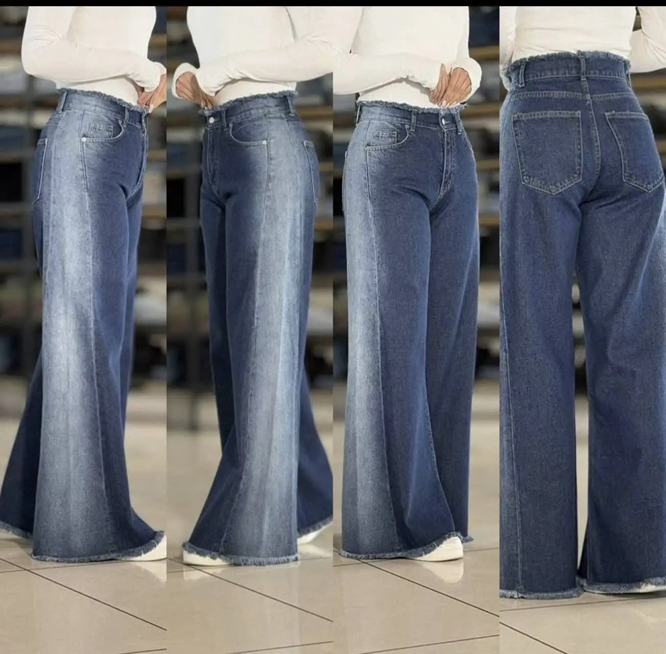 شلوار جین قد۱۱۰