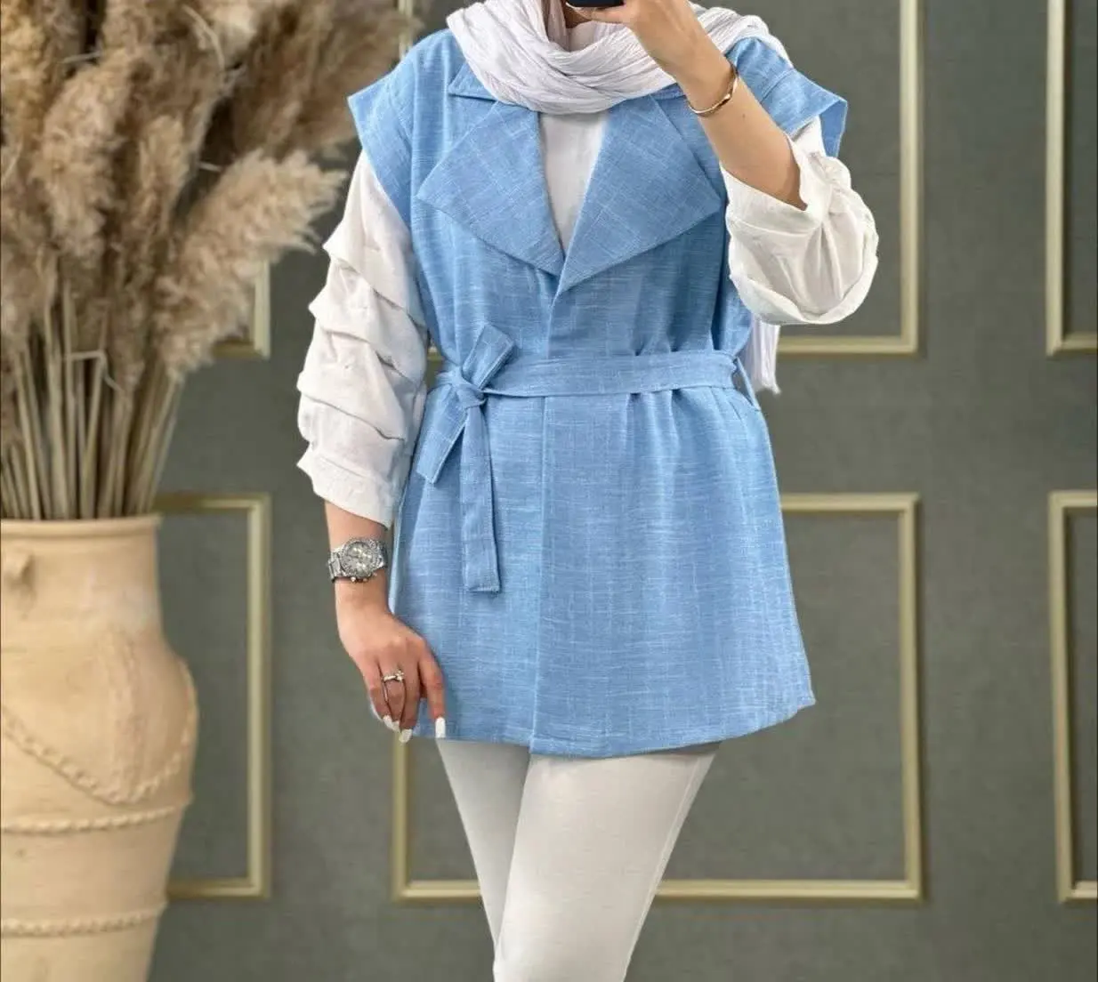 نام: وست کمربند دار
