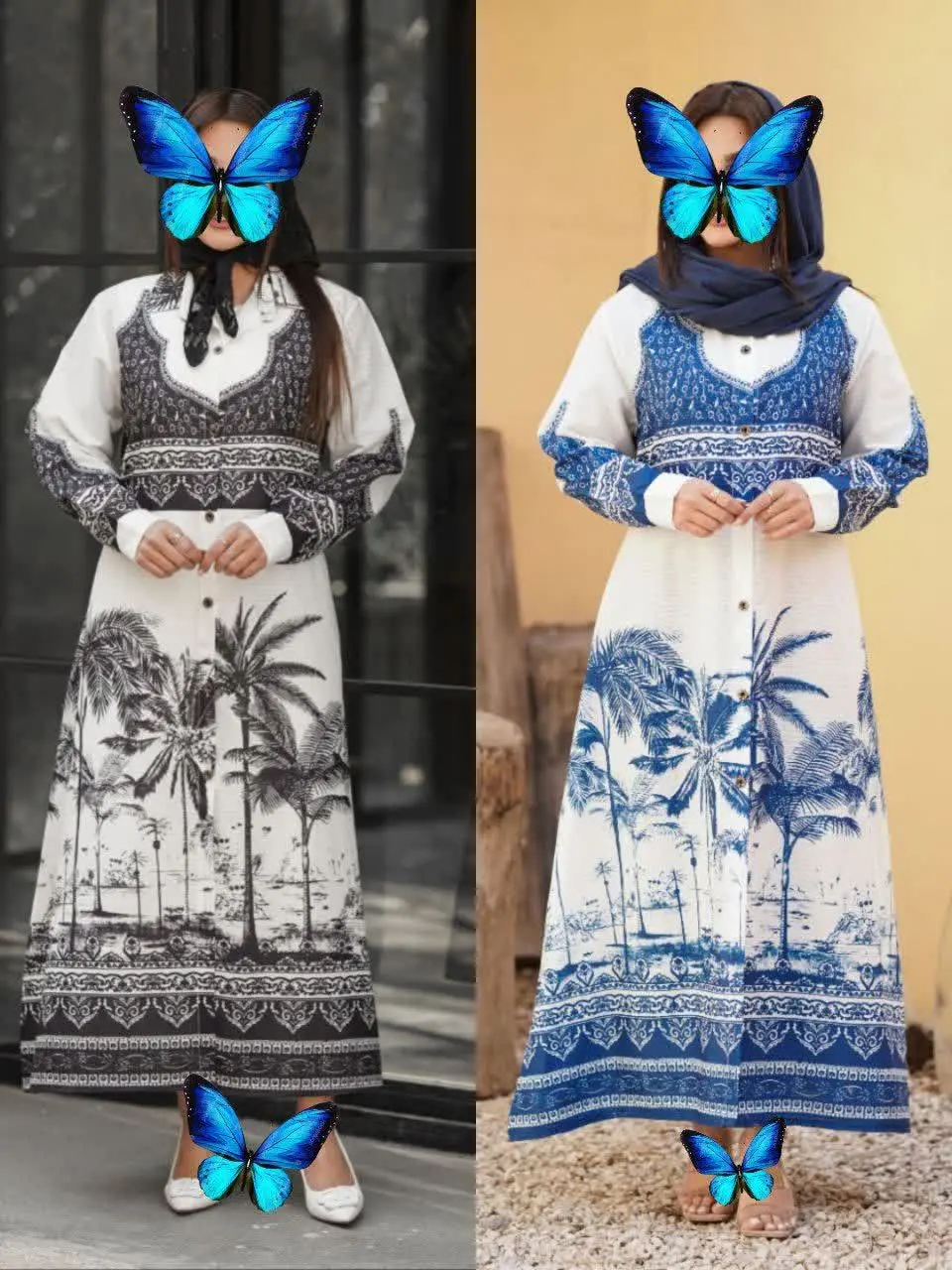 نام: ماکسی مانتویی پرطرفدار نخل 
