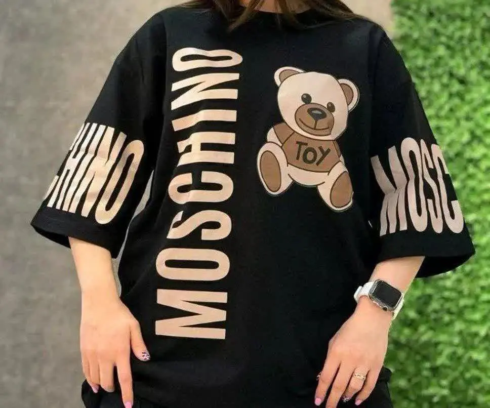 🌸 نام: تیشرت لانگ moschino toy
