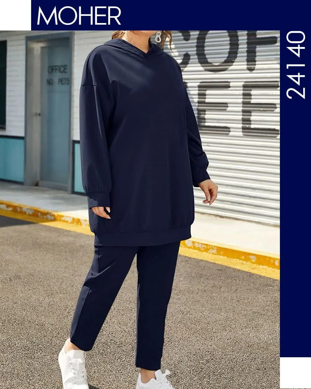 🔸 ست هودی و شلوار دورس پنبه
