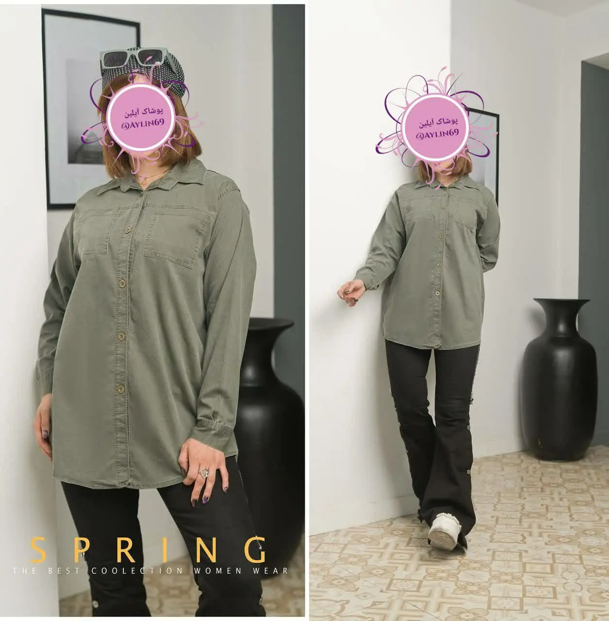 یه مانتو کلردار برا تابستون گرم بخر 😍
