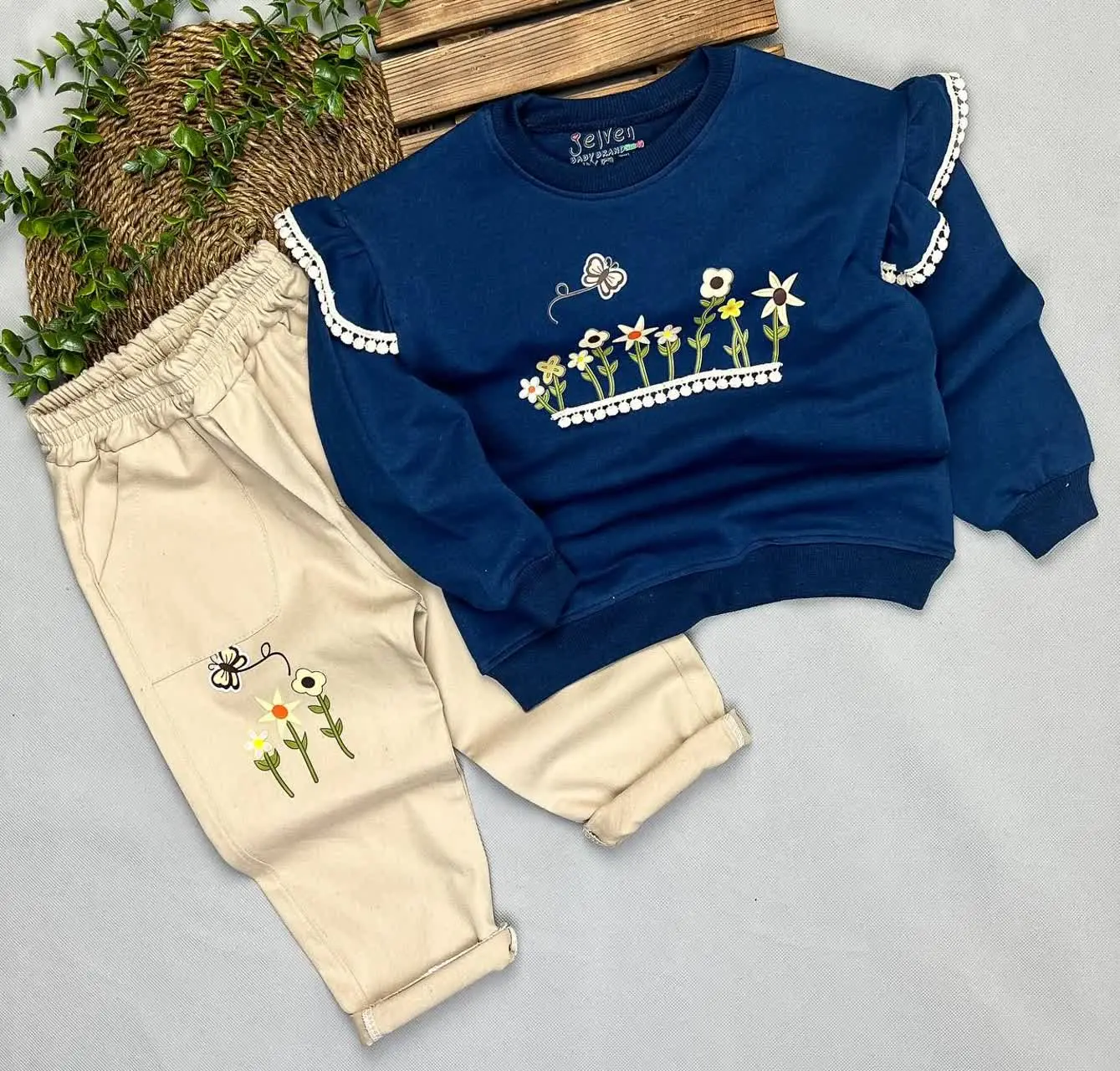 بلوز شلوار دخترانه جلوه