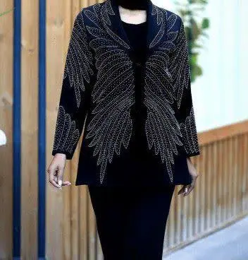 🦚مانتو تک مدل طاووس🦚
