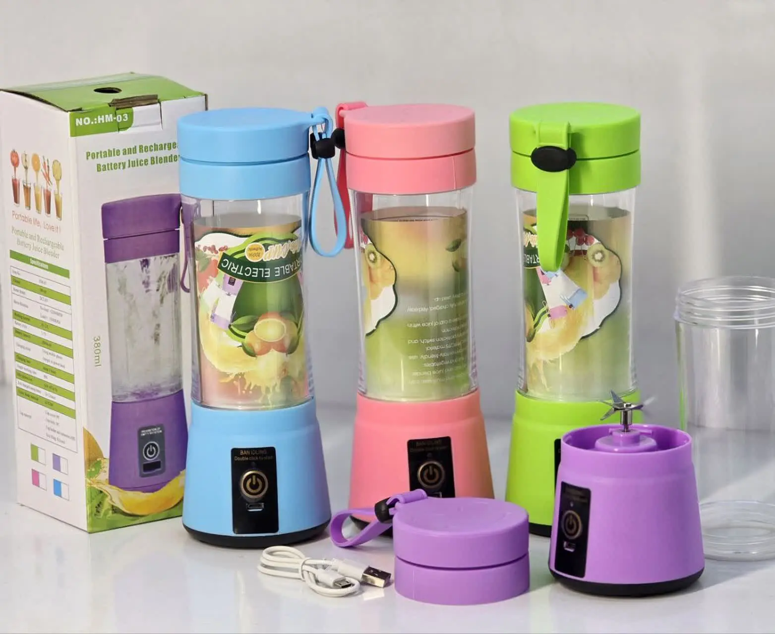 ✅ شیکر شارژی رنگی درجه ۱