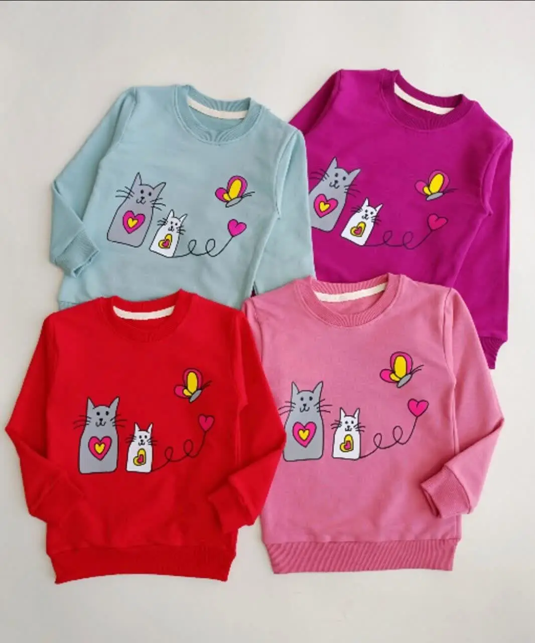 🔮بلوز تک دورس دخترانه طرح گ...