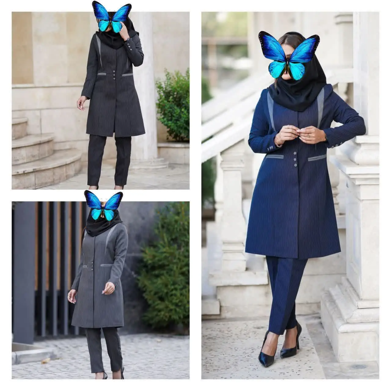 نام: مانتو شلوار پرطرفدار اداری نفس
