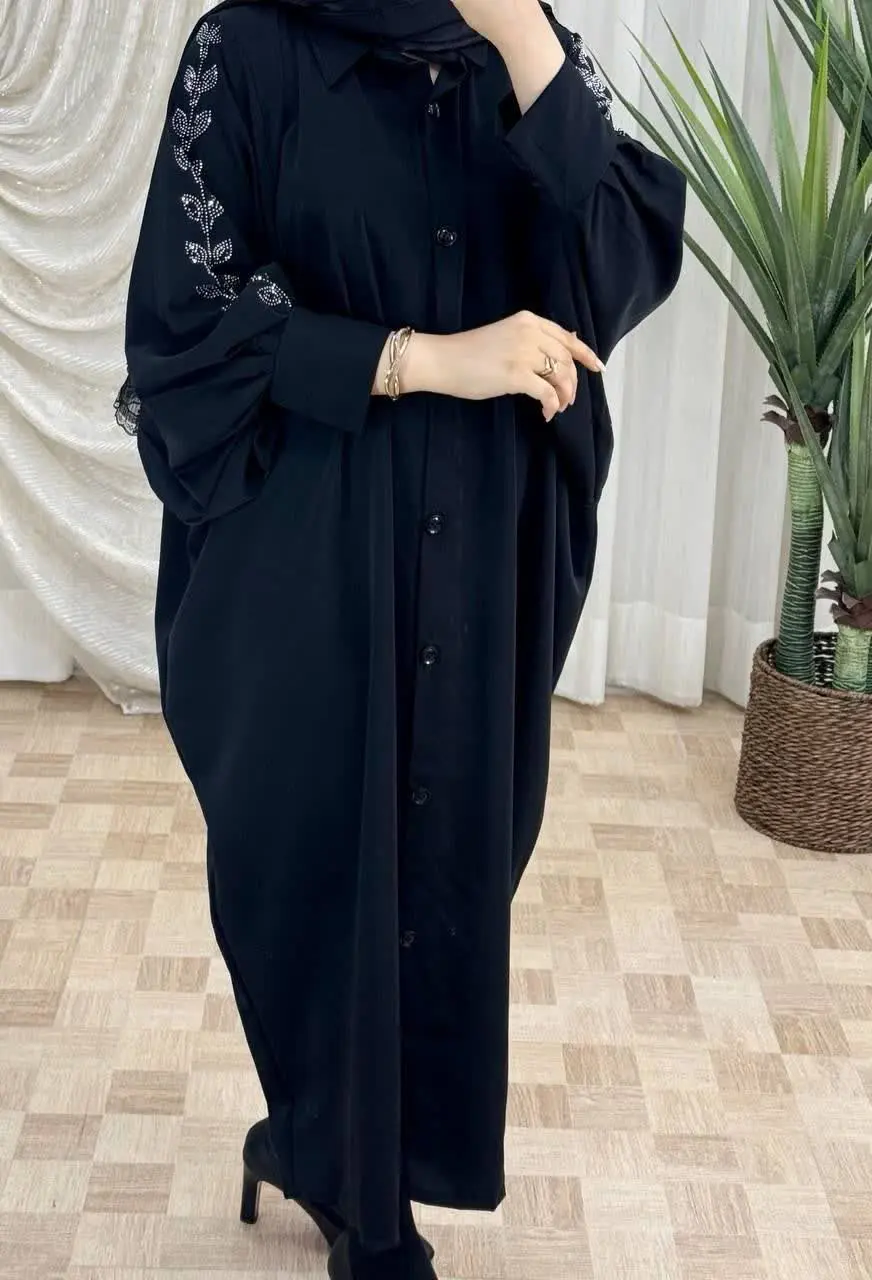 مانتو عبایی الیزه یاقوت