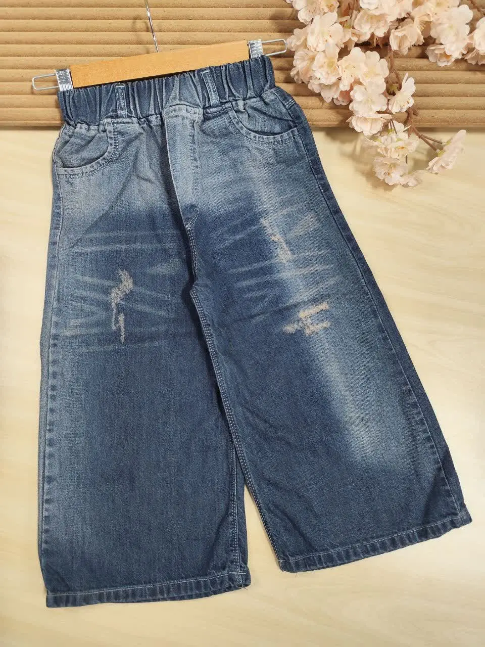 شلوار واید بگ شافل 
