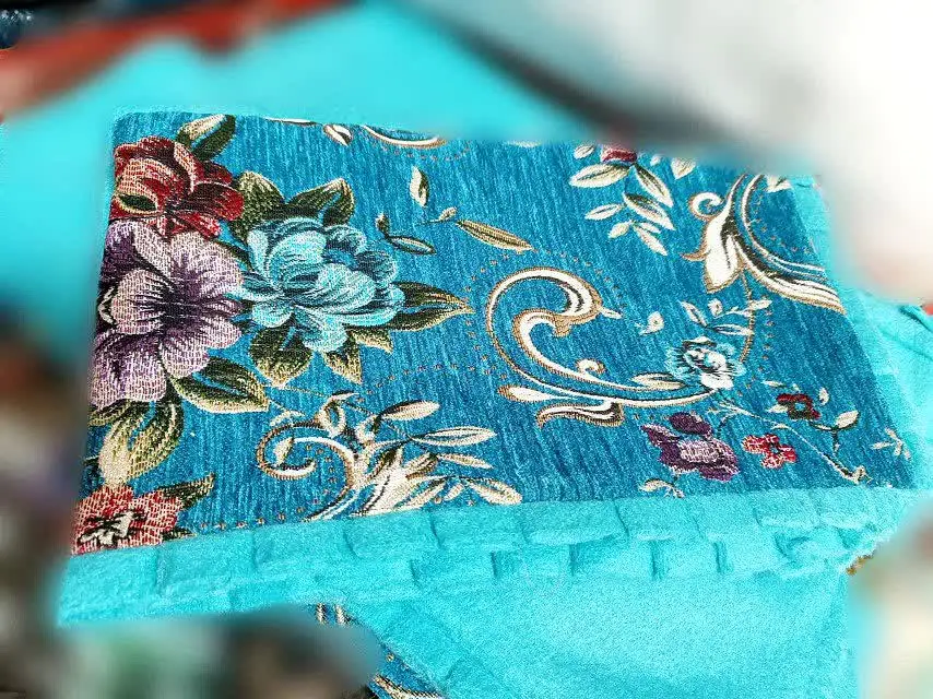 روبالشتی مخمل گل زرک🌸