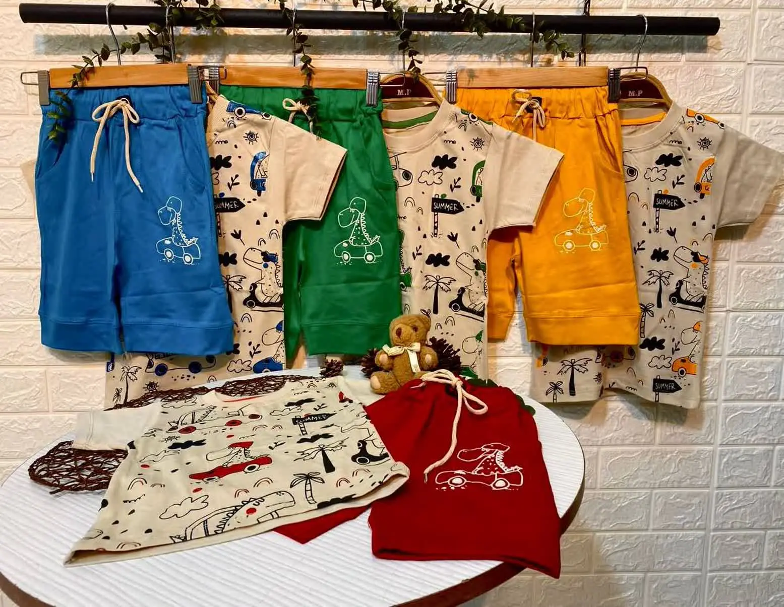 🧶 پسرانه 🧶 تیشرت شلوارک
