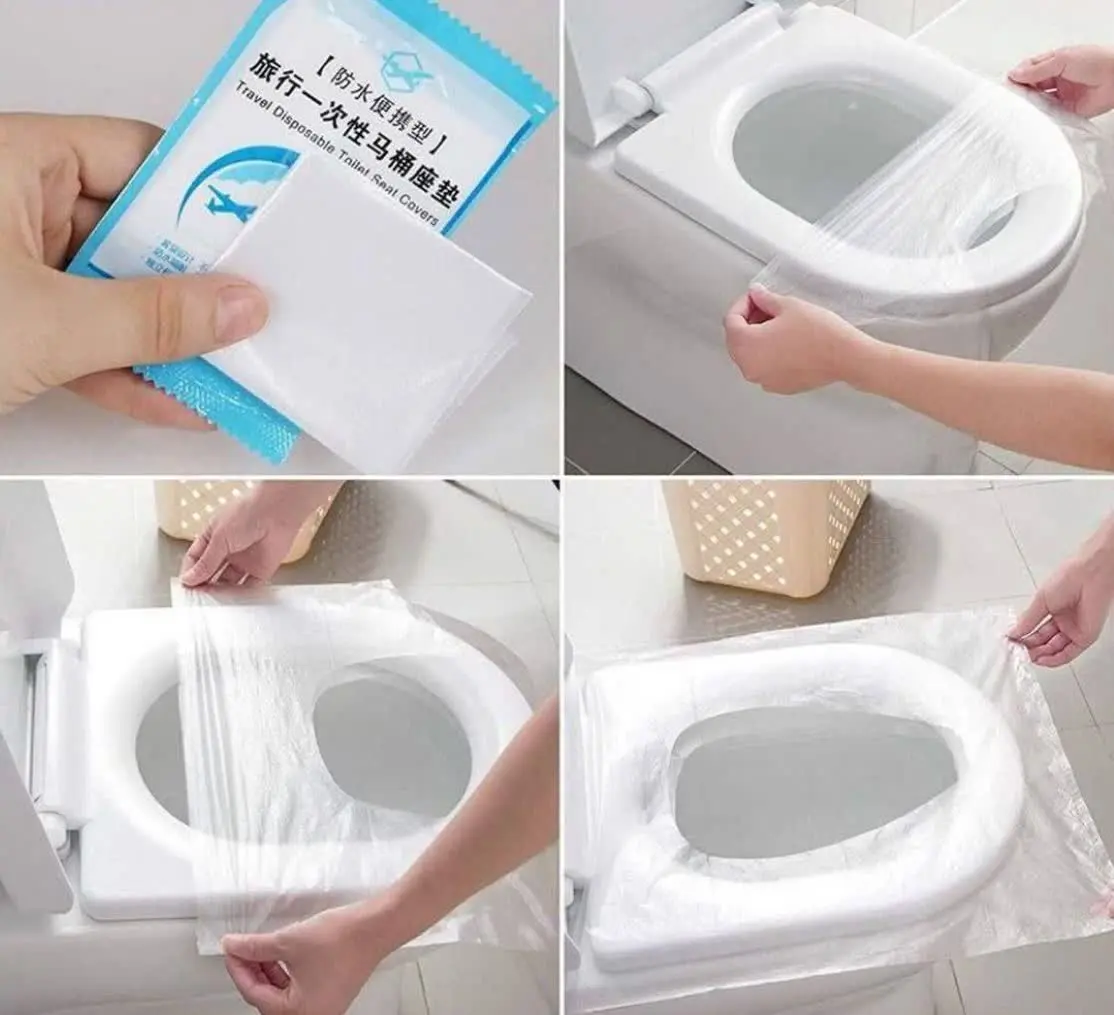 کاور یکبار مصرف توالت فرنگی

