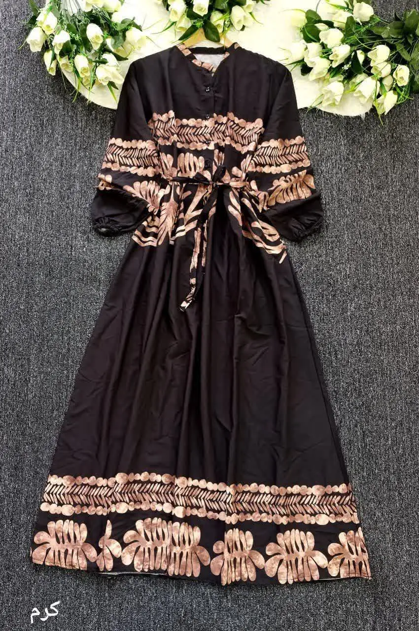 پیراهن ساحلی گندم