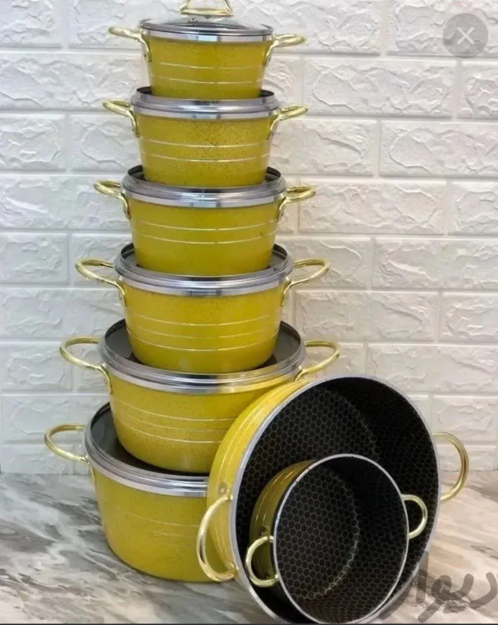 #سرویس قابلمه۱۵ پارچه هانا🍓
