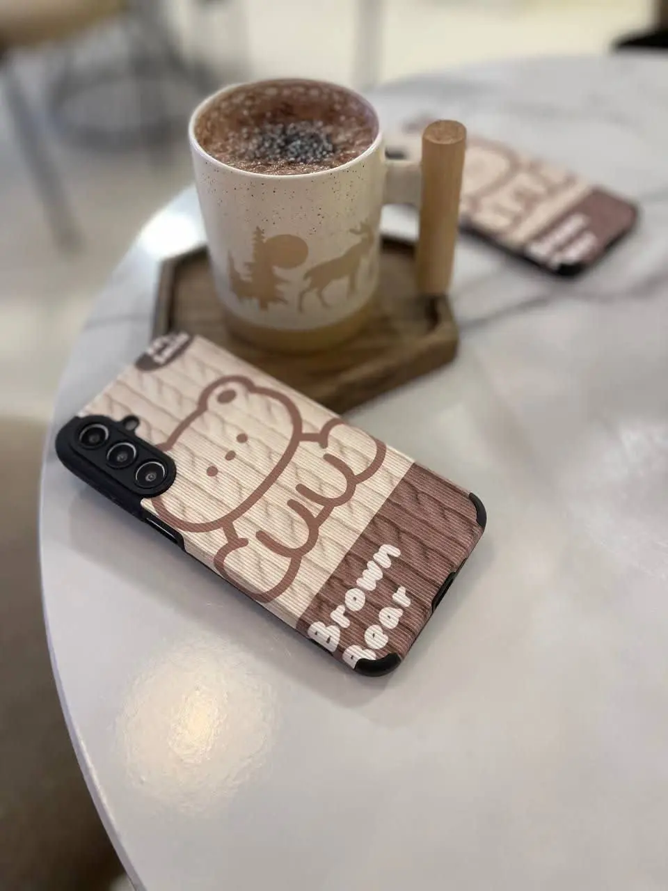 قاب طرح خرس کبریتی مخصوص انواع #سامسونگ #شیائومی و #آیفون 
