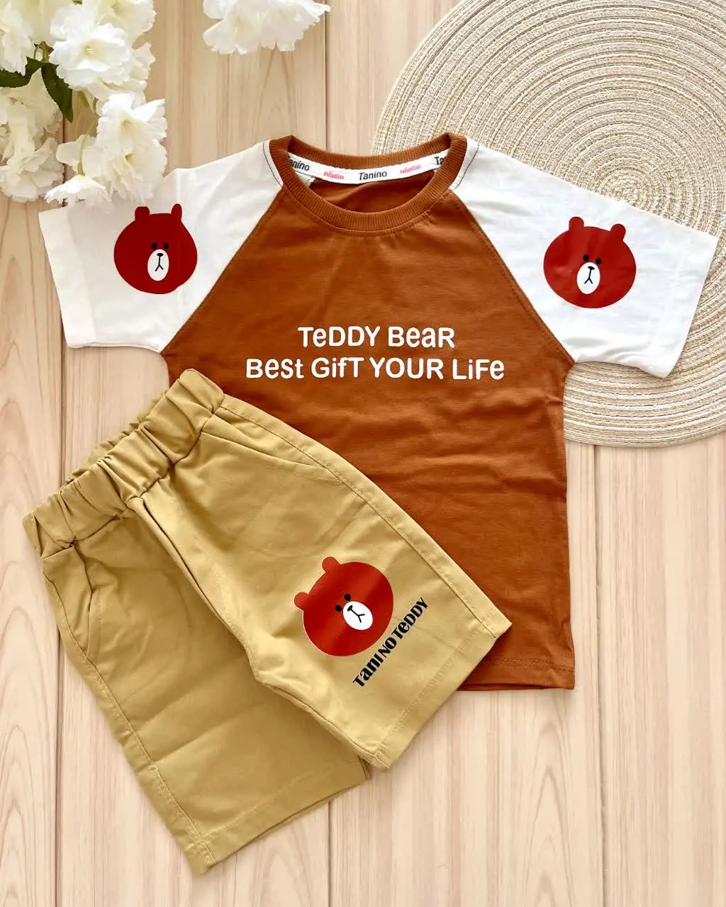 تیشرت شلوارک تدی🧸
