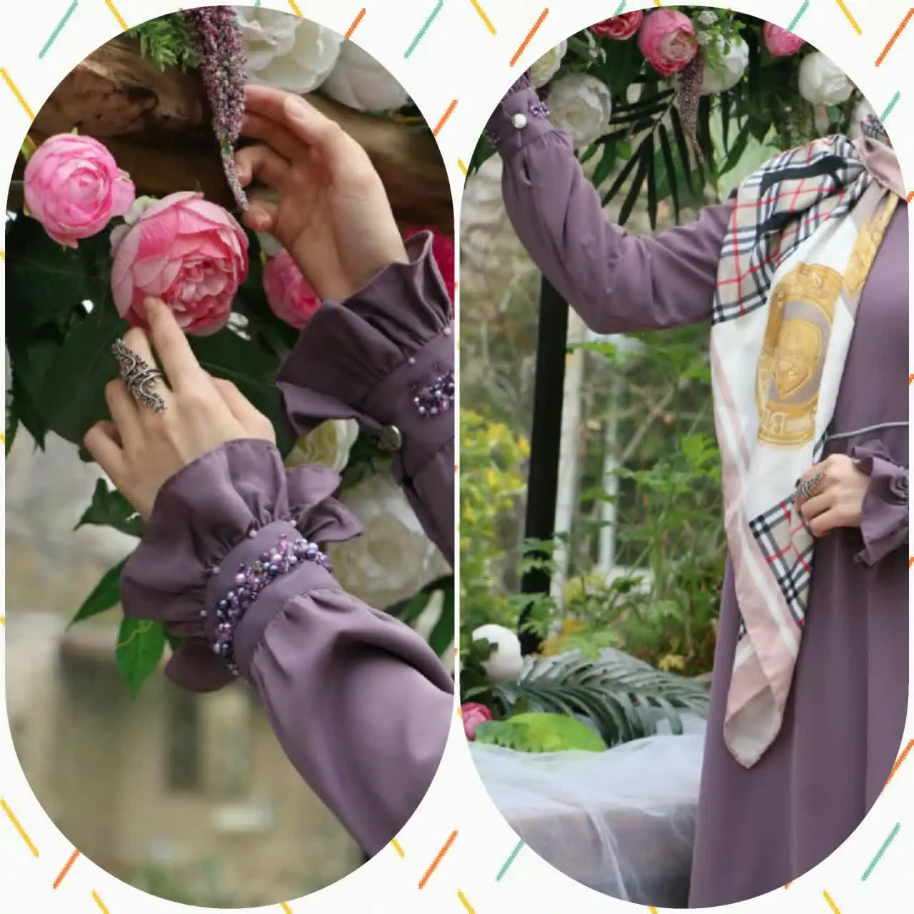 مانتو آیماه کالباسی خوشرنگ 
