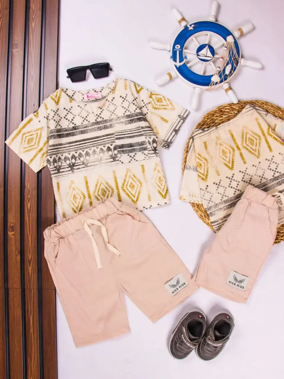 💢تیشرت شلوارک طرح رومی💢
