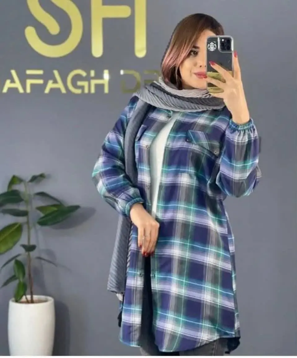 نام👗مانتو چهار خونه پشت بلند
