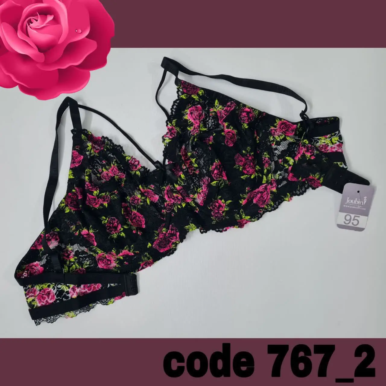 سوتین فنردار هارنس دار گیپور درجه یک در چهار طرح فوق العاده 
