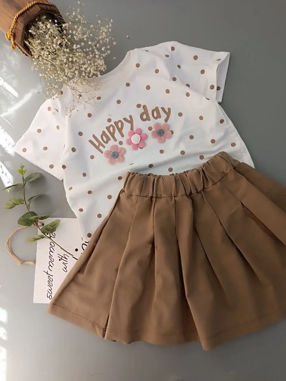 تیشرت و دامن اقتصادی 🤌🏽😍
