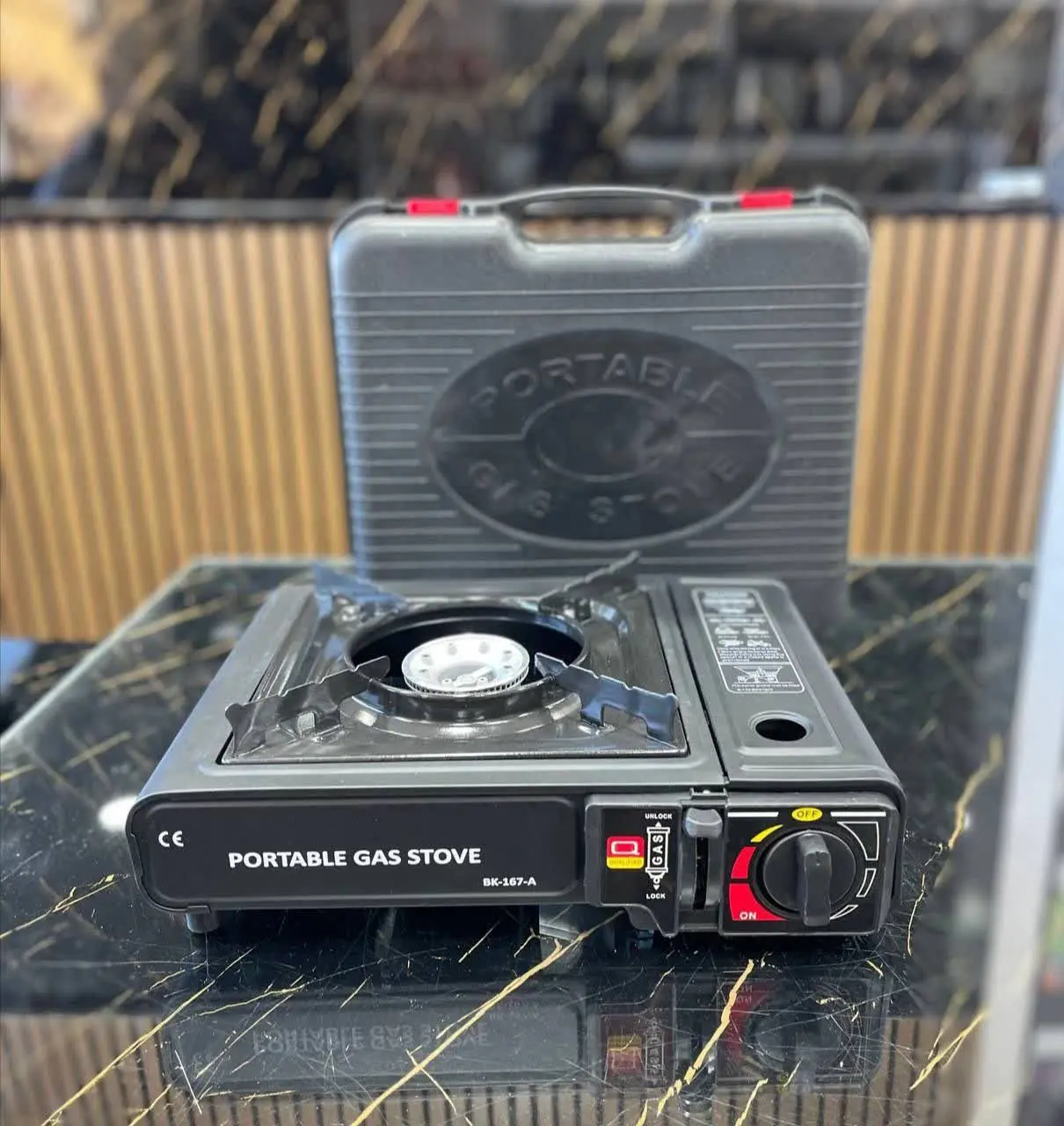 اتصال کپسول گاز، دارای کیف...