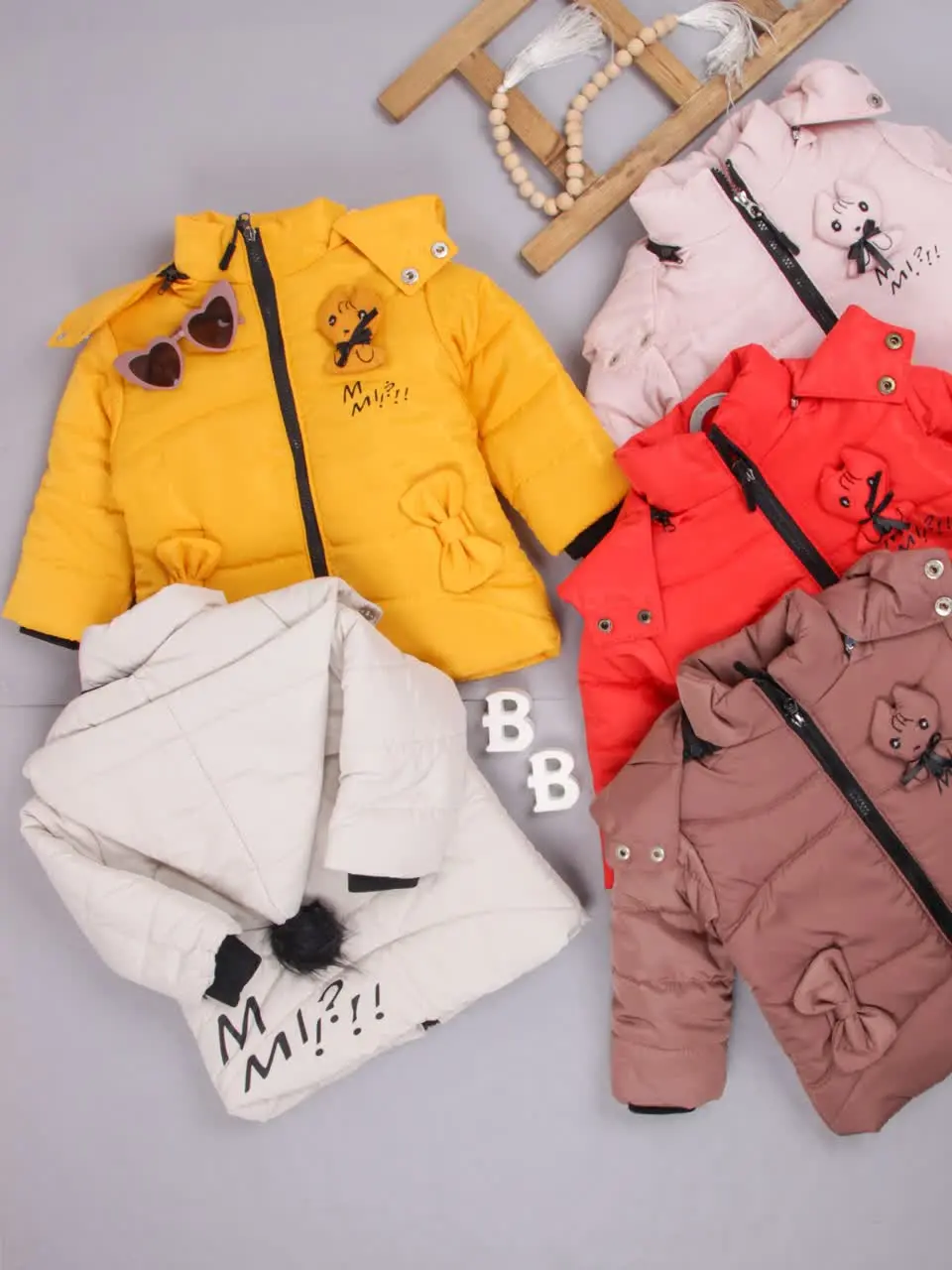 💢کاپشن دختر جیب پاپیون💢