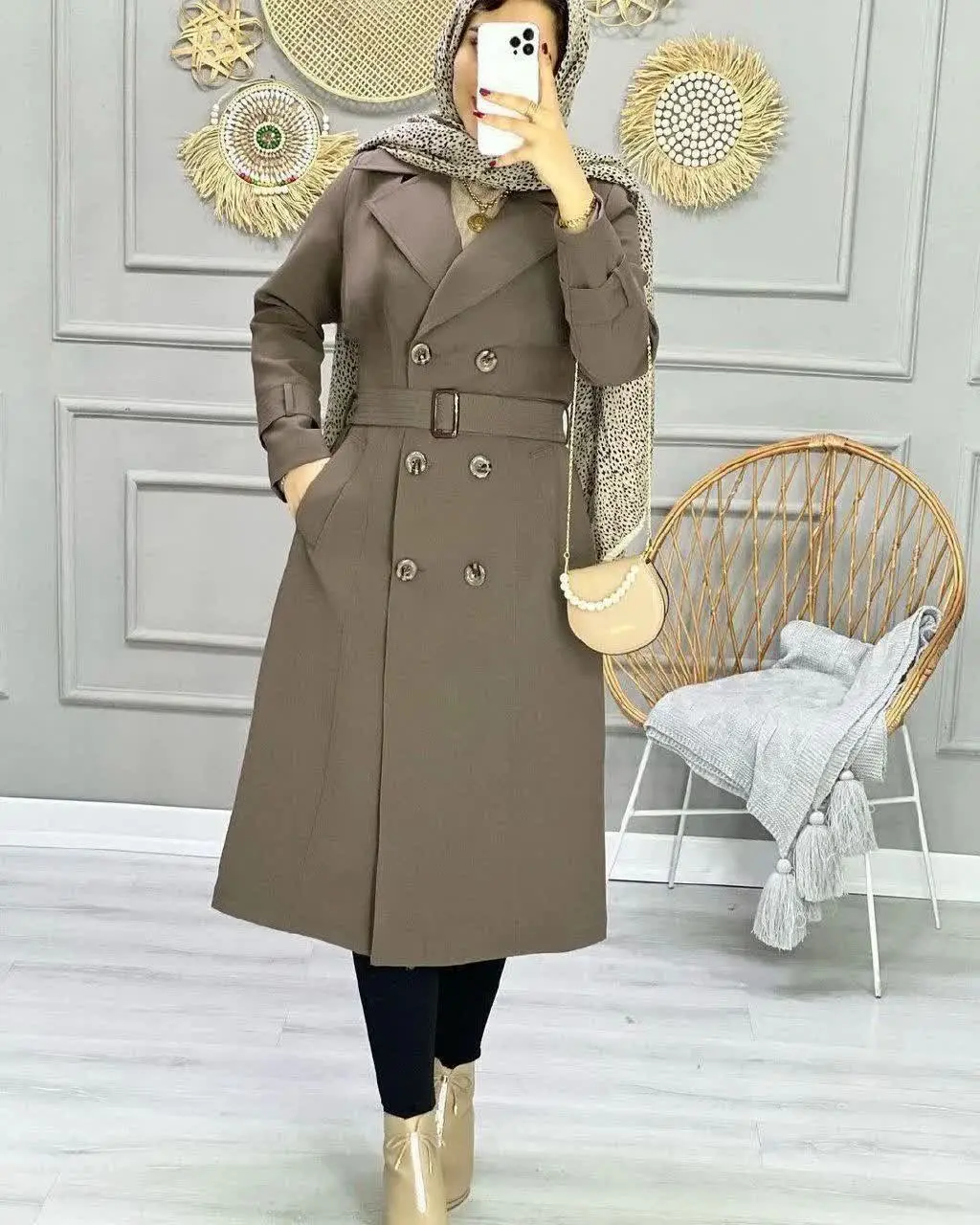 🍂نام: مانتو بارونی صبا