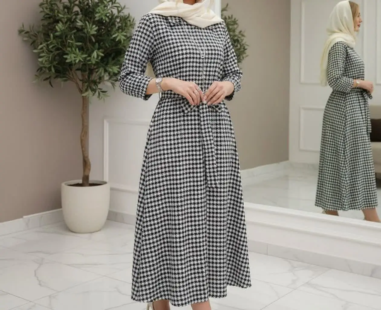 کفتان جلو بسته صنوبر