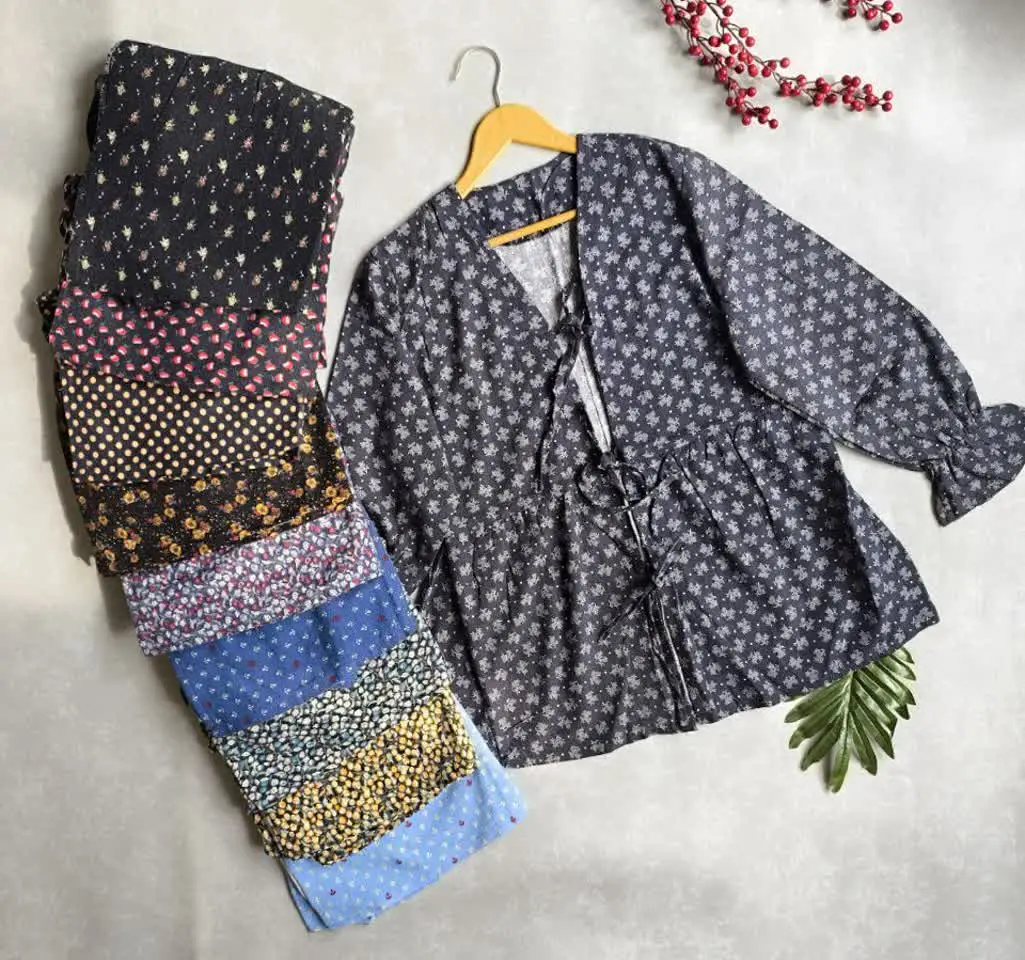 ✅شومیز عروسکی نخی پشمی
